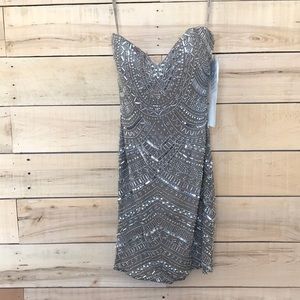 SCALA short tan dress